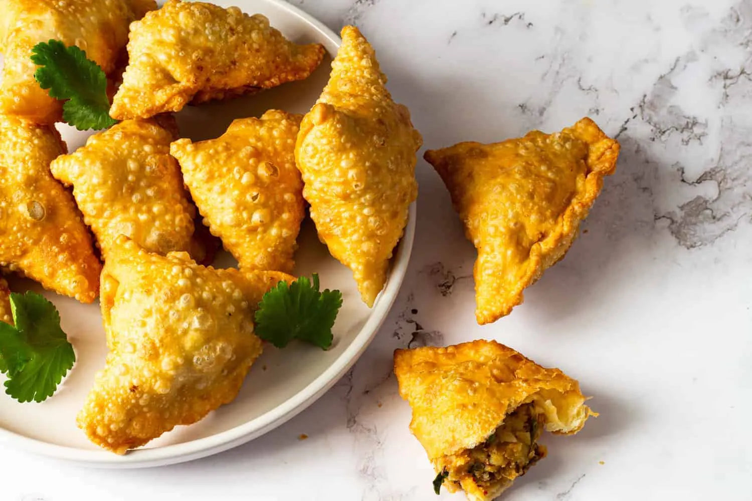 Homemade Vegetable Samosas