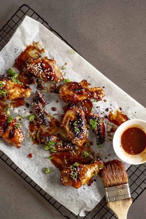 Sticky Oven Baked Chicken Wings