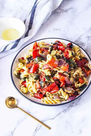 Roast Vegetable Pasta Salad