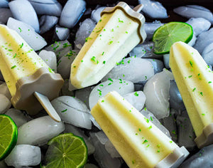 Pina Colada Popsicles