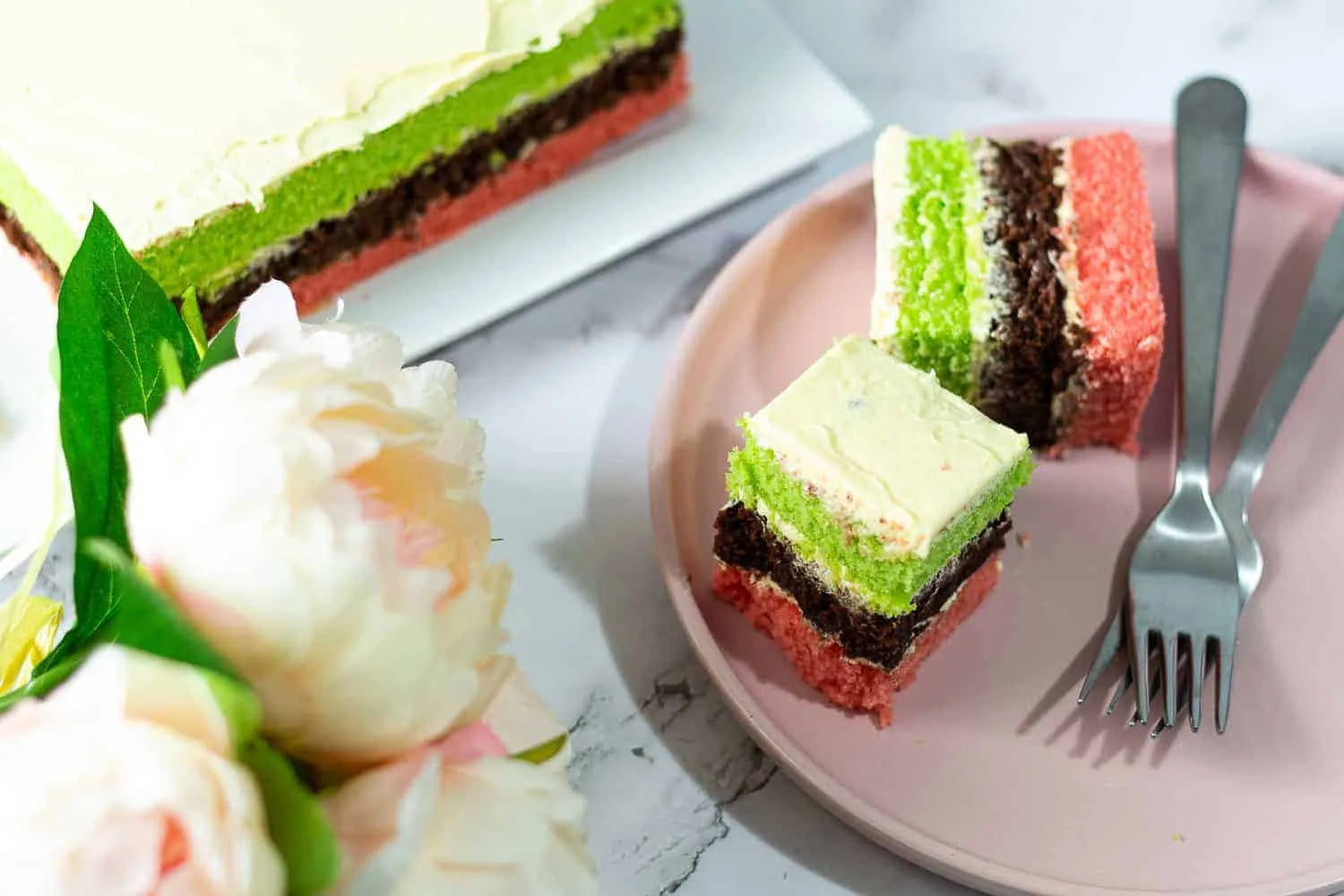 Best Sri Lankan Ribbon Cake-Hilton Style