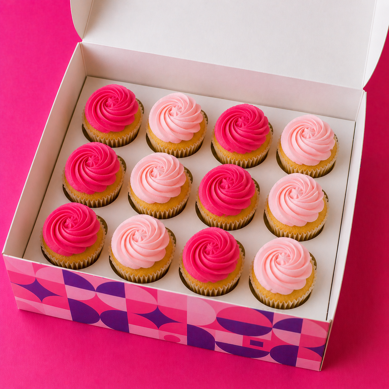12 Mini Cupcakes