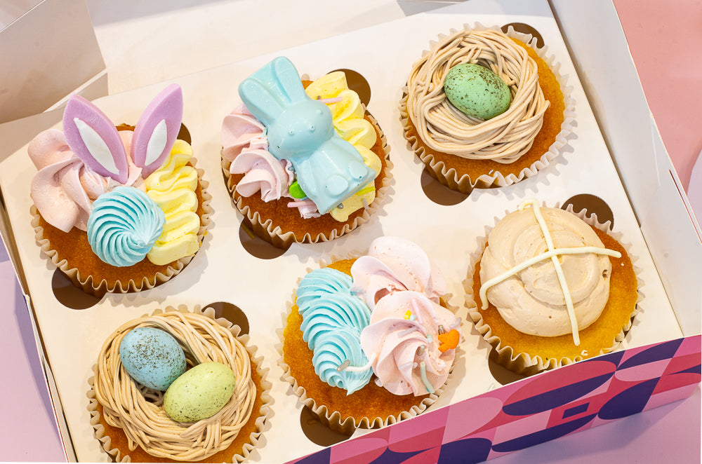 6 Easter Cupcakes