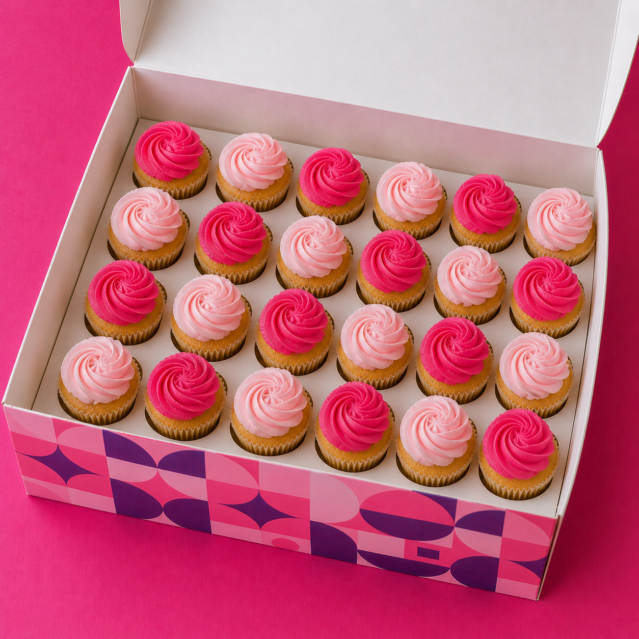 24 Mini Cupcakes