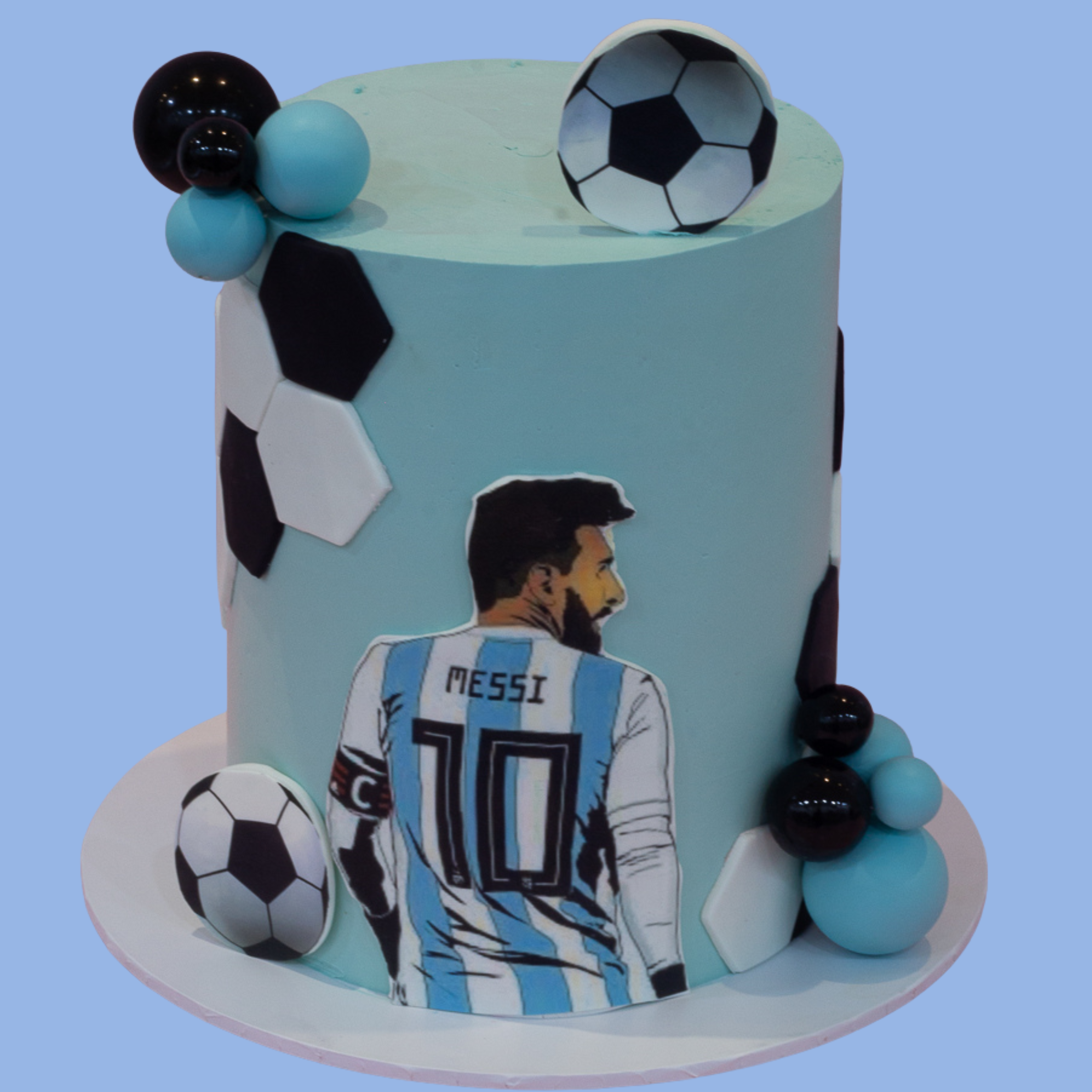 Soccer Theme Cake