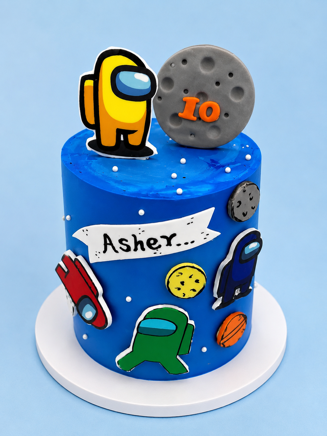 Among Us Birthday Cake