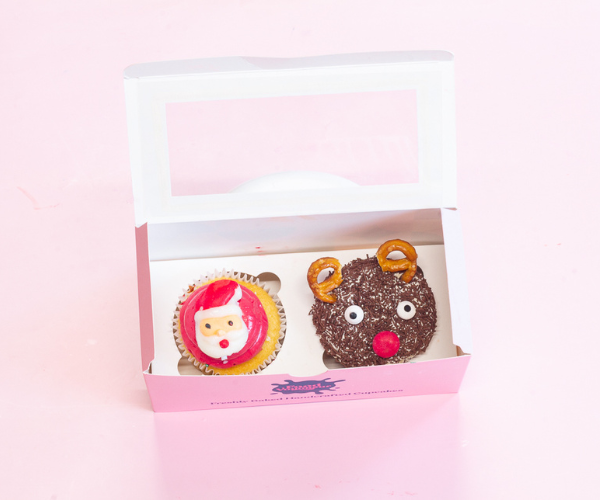 Assorted Christmas Cupcakes