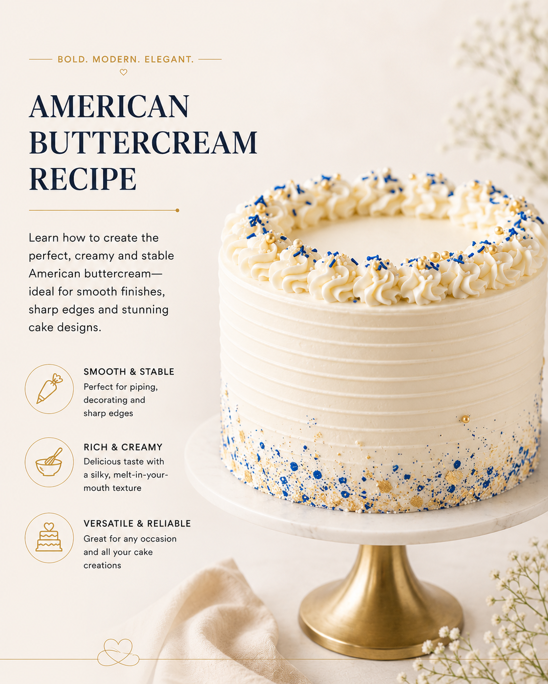 American Buttercream Recipe