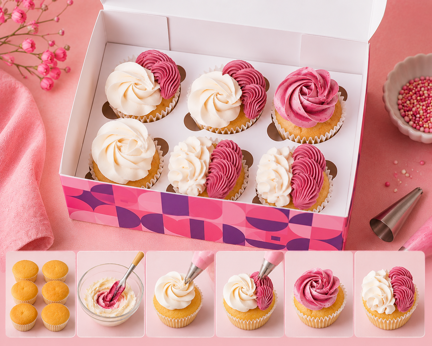 Beginner Cupcake Decorating Class