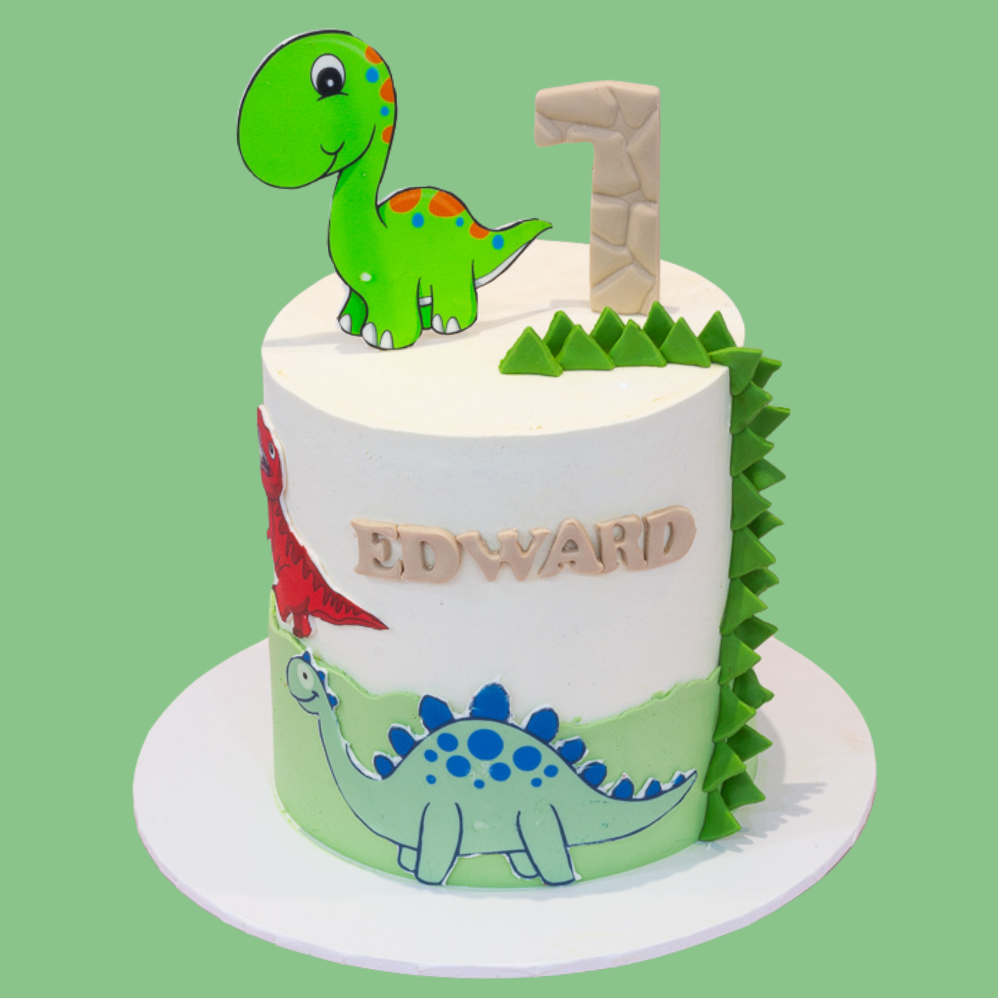 Dinosaur Theme Cake.