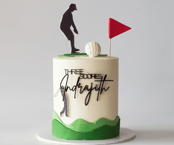 Golf Theme Cake.