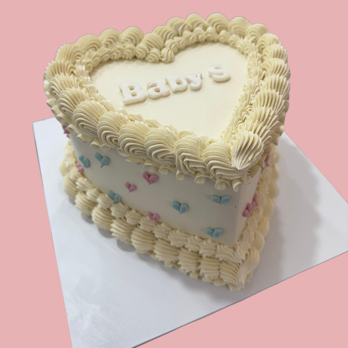 Gender reveal cake