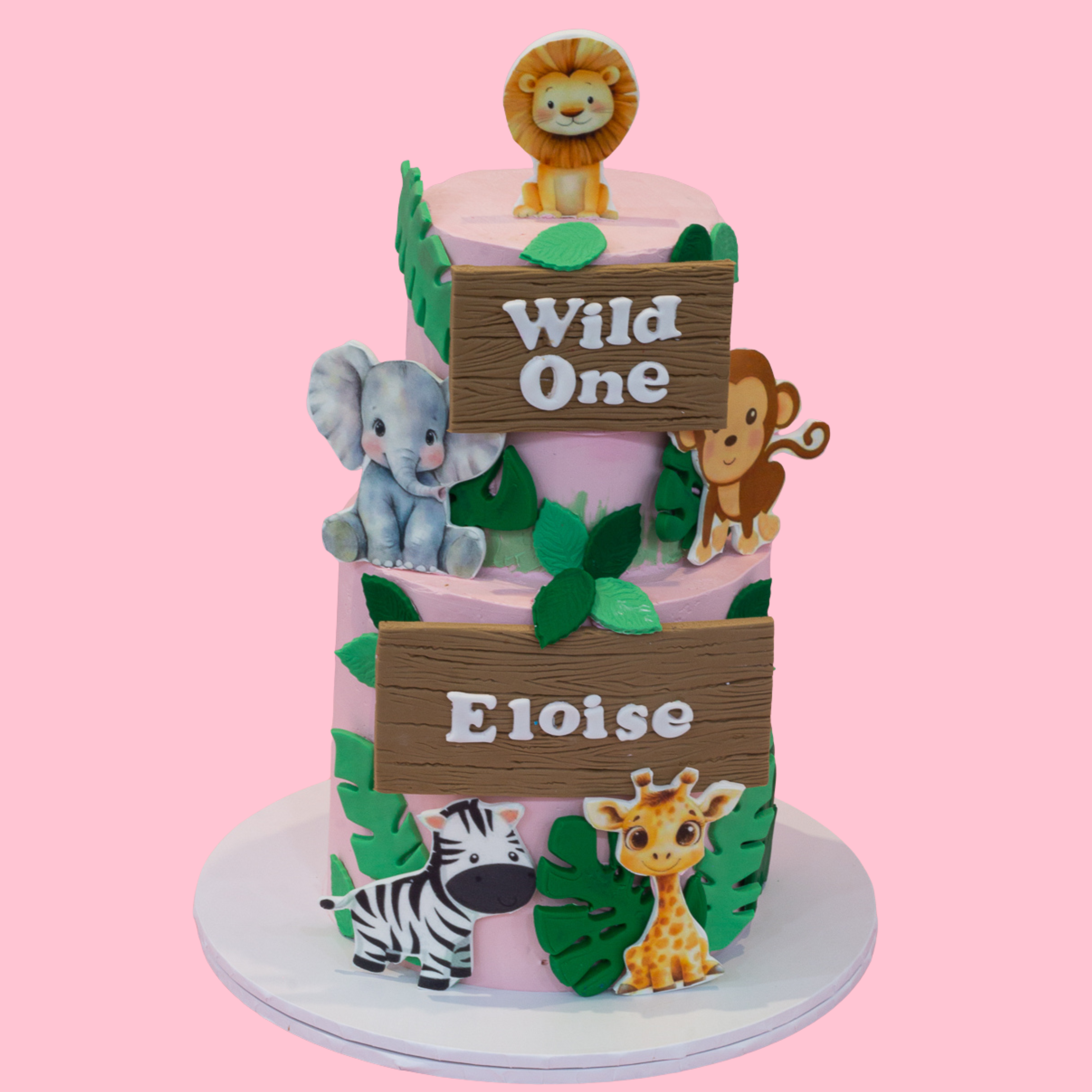 Safari Theme Cake.