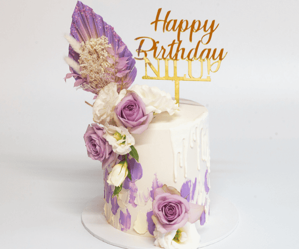 Purple Palm Cake