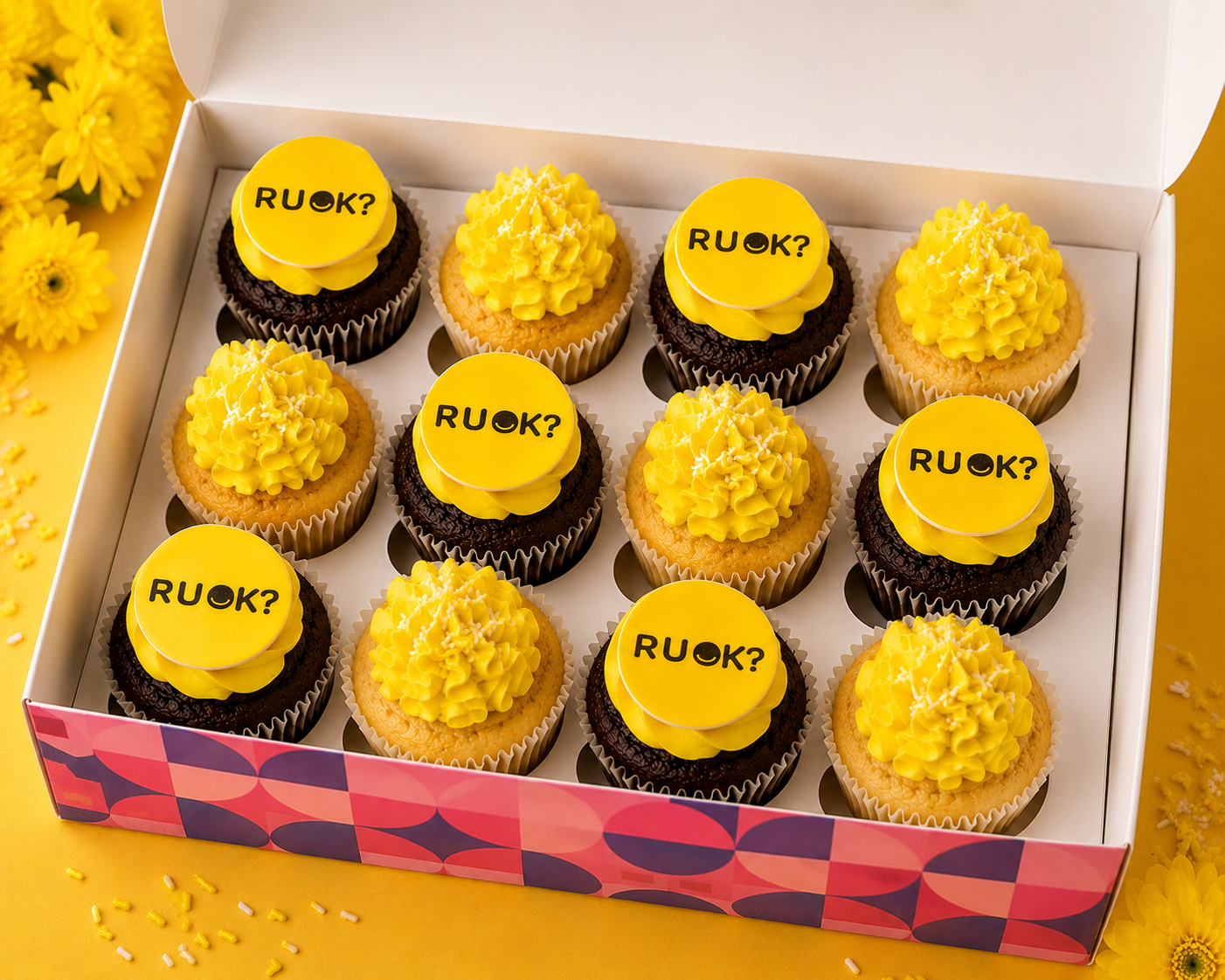 R U OK Cupcakes