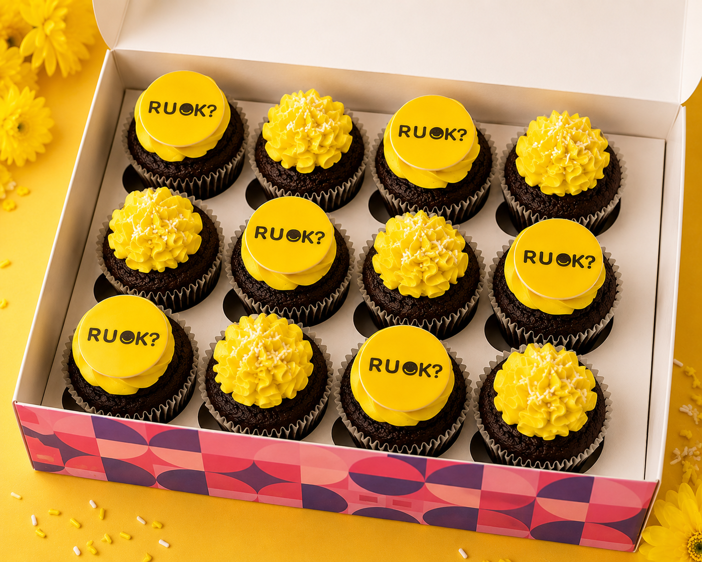 R U OK Vegan and Eggless Cupcakes