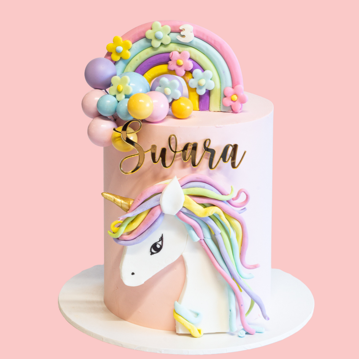 Unicorn Theme Cake