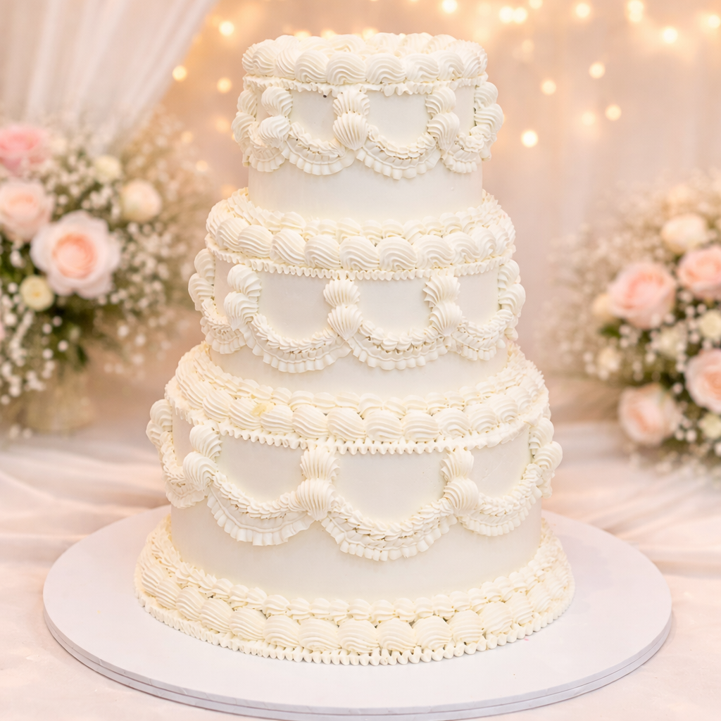 Vintage Wedding Cake
