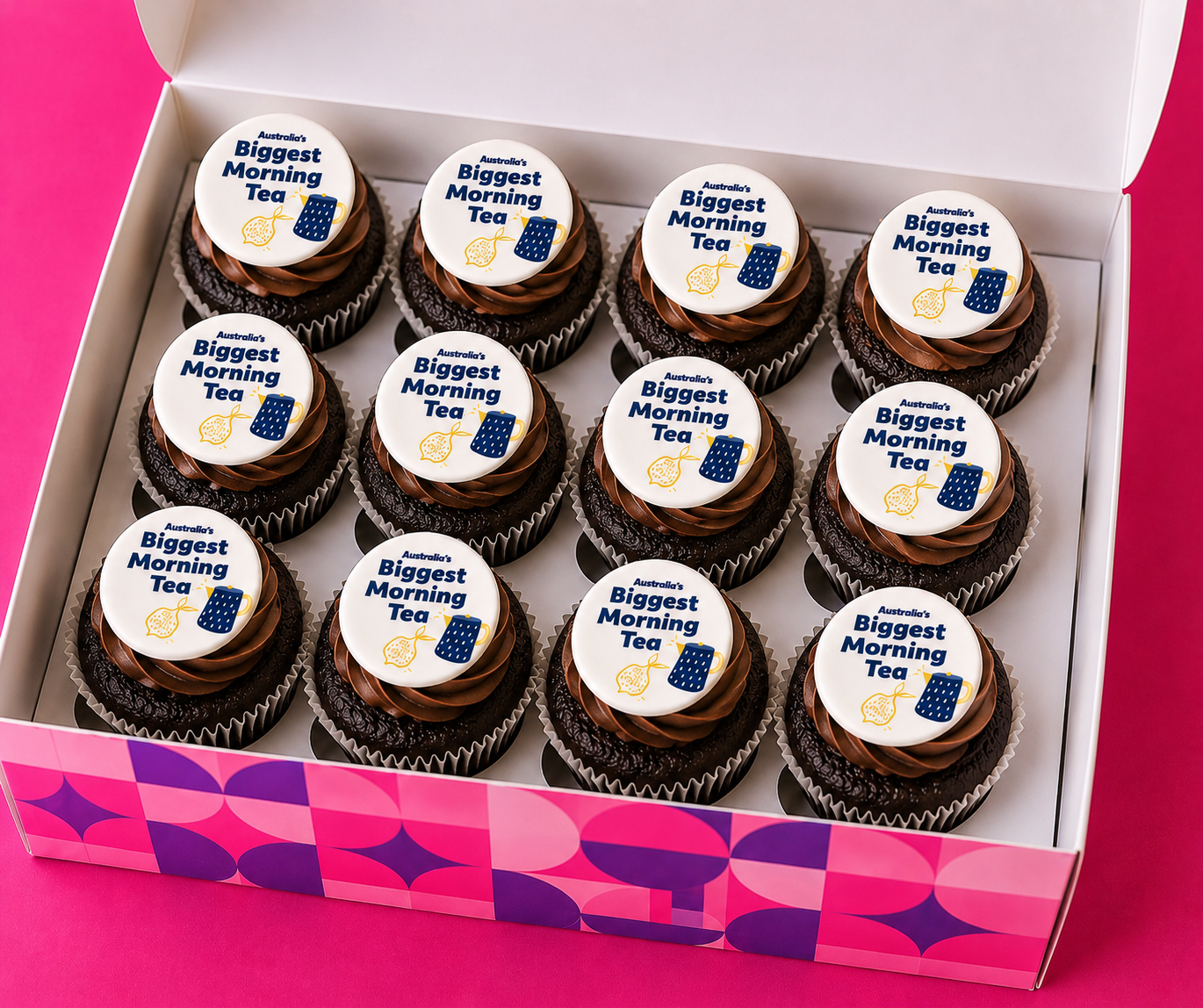 Vegan Australia’s Biggest Morning Tea Cupcakes Box (12 Pack)