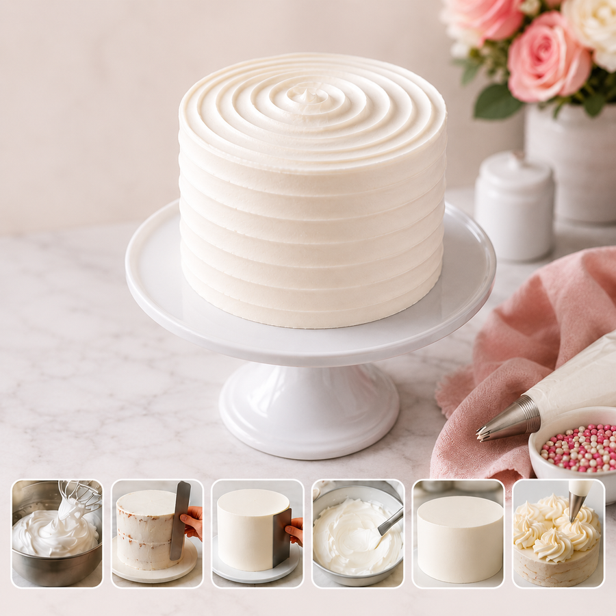 Swiss Meringue Buttercream Cake Class Melbourne