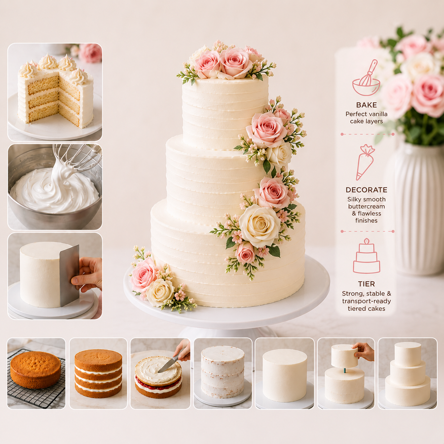 Baking Basics, Decorating & Tiering