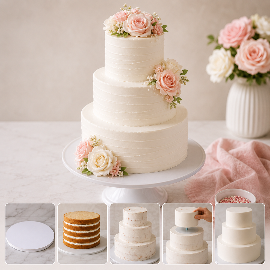 Tiered Cake Class Melbourne | Stack & Transport Cakes