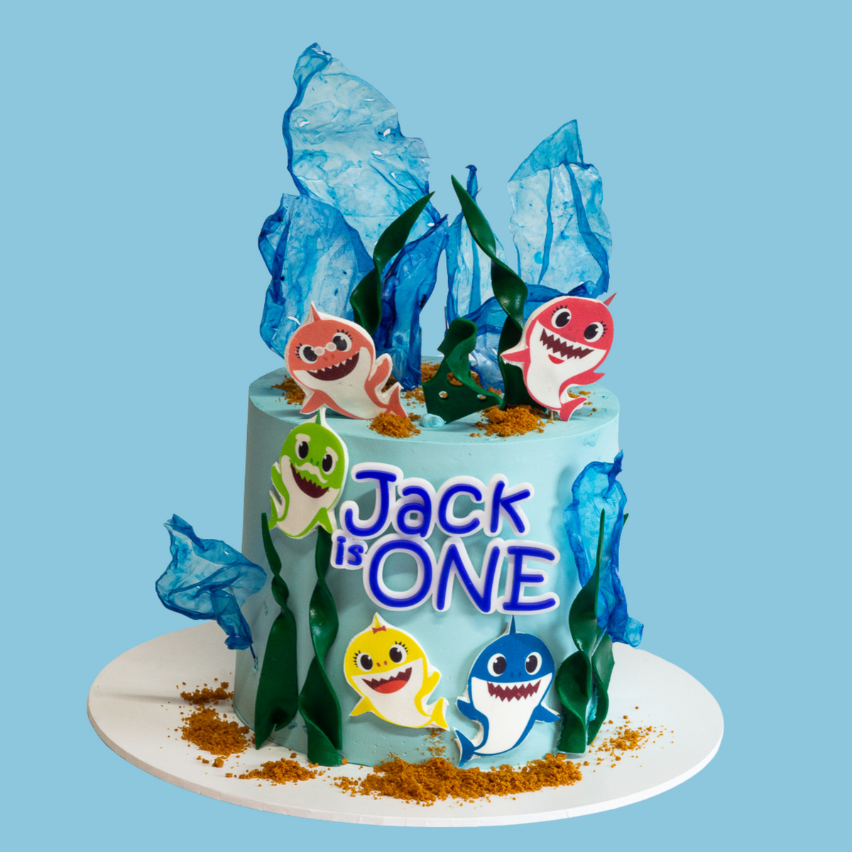 Baby Shark Cake.
