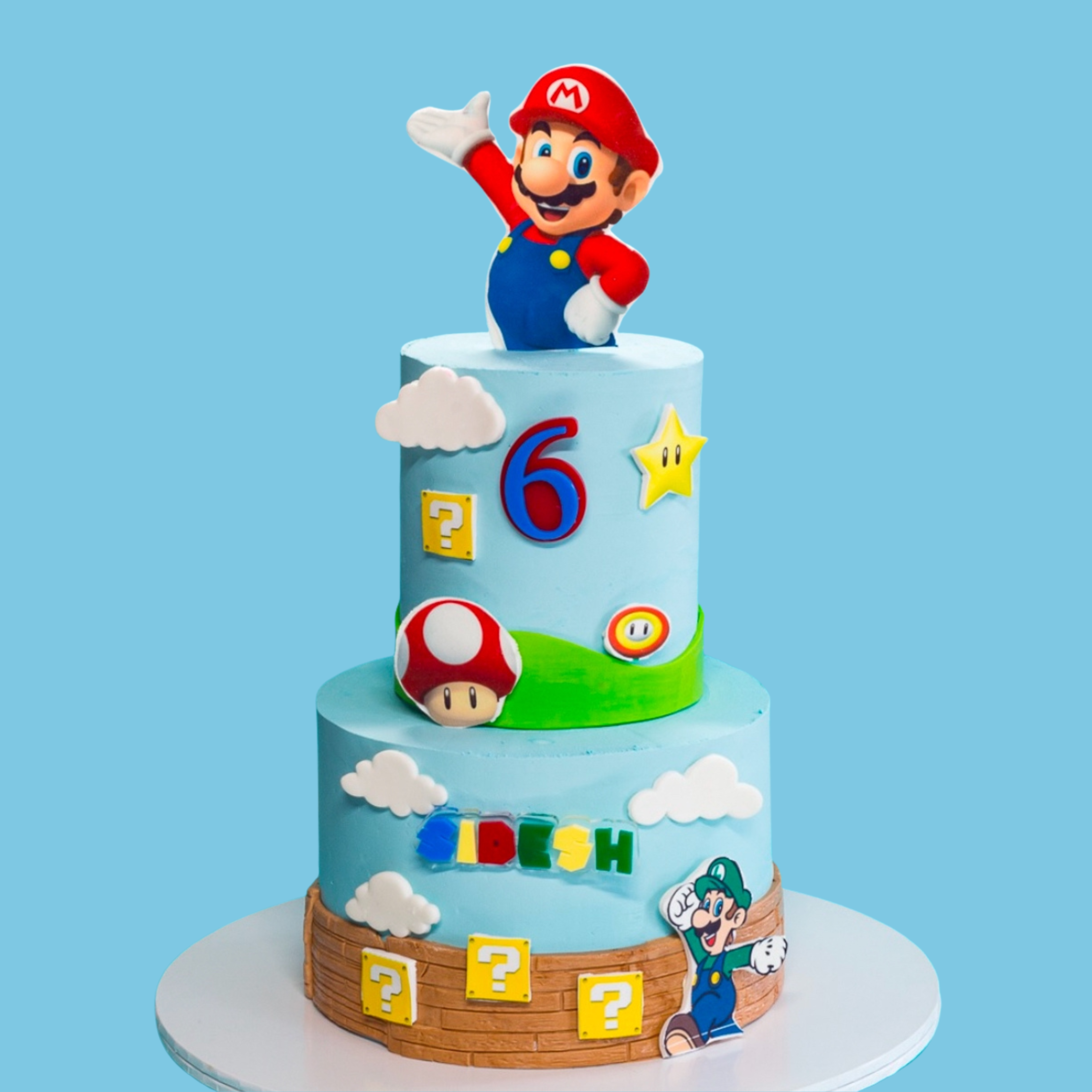 Super Mario cake