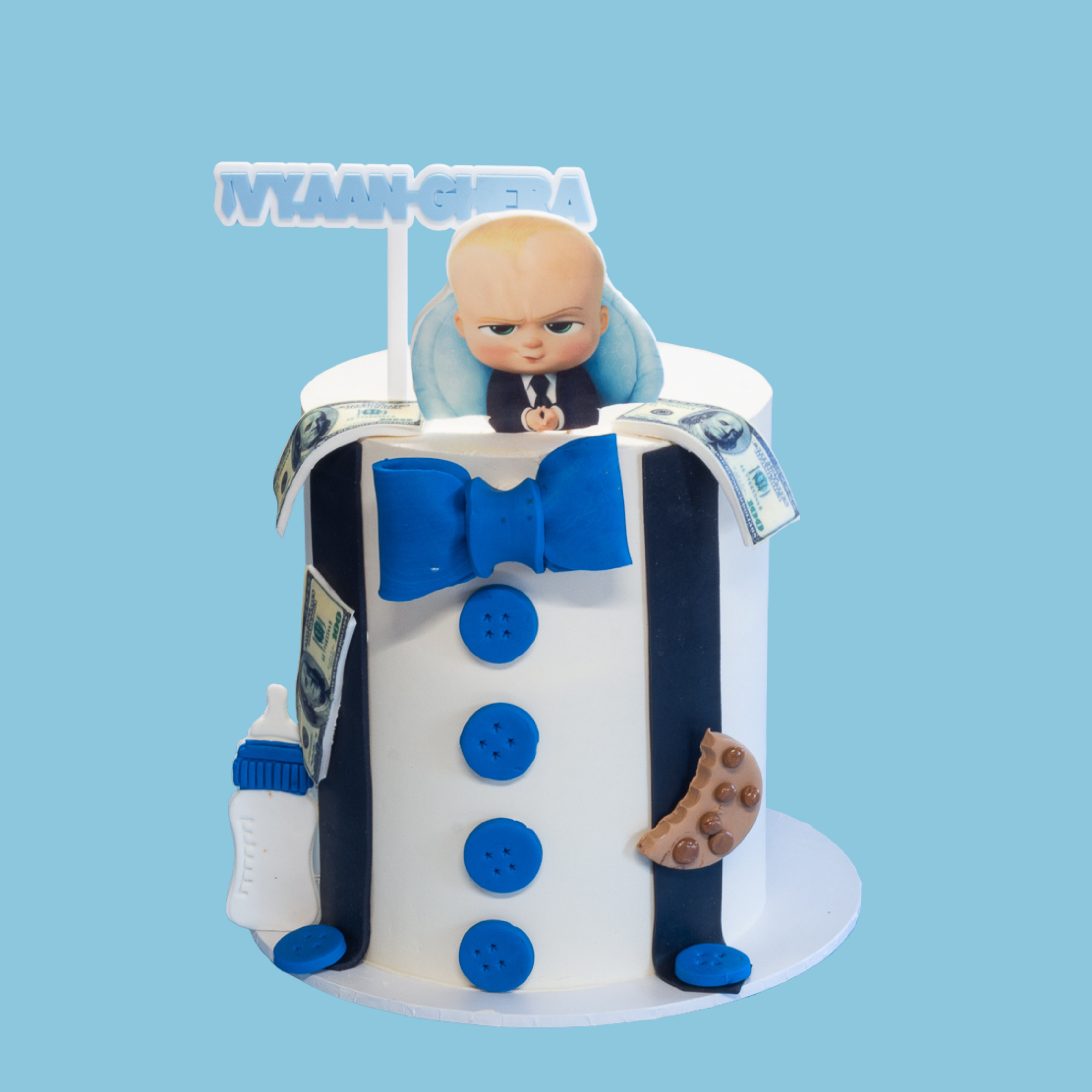Boss Baby Theme Cake