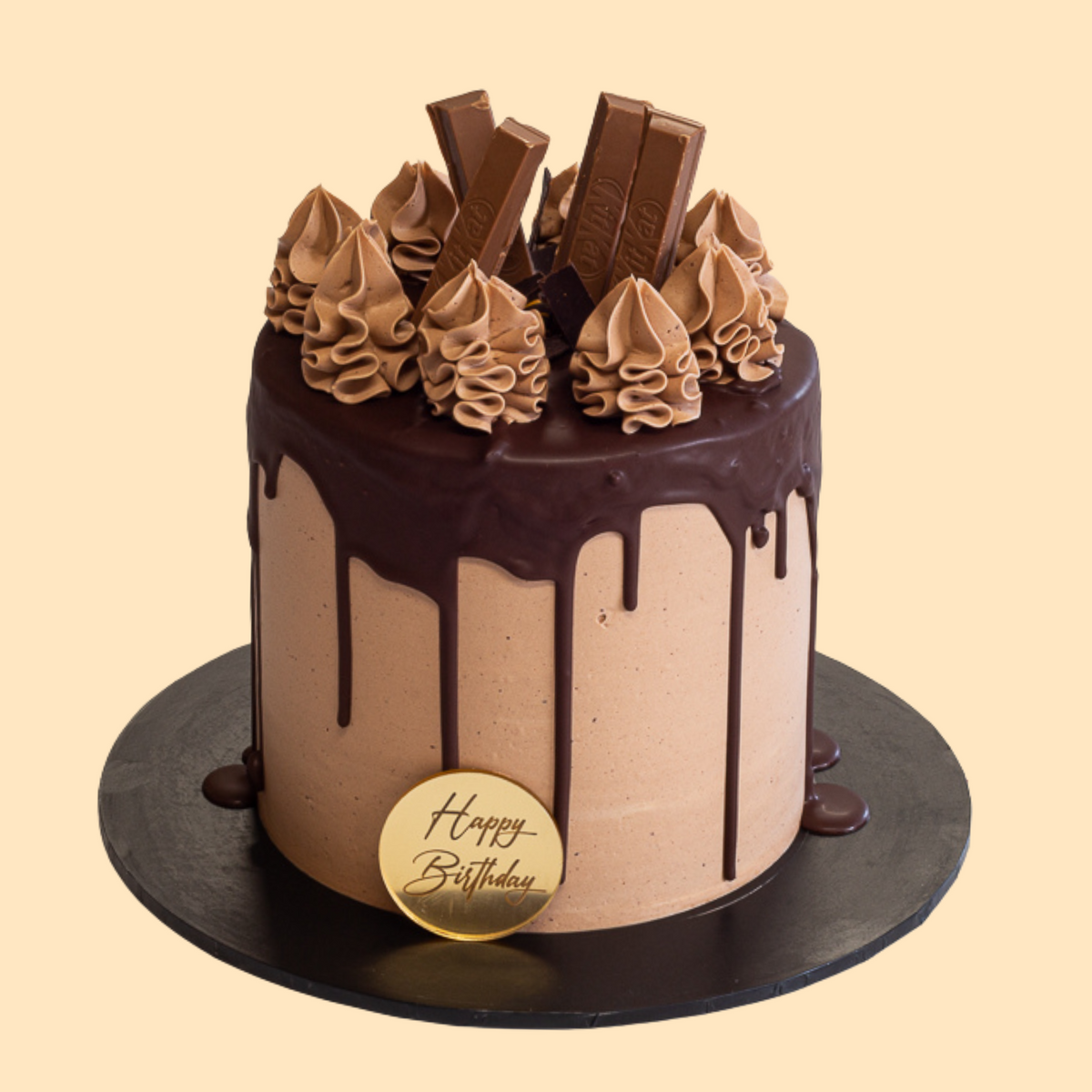 Chocolate Drip Birthday Cake