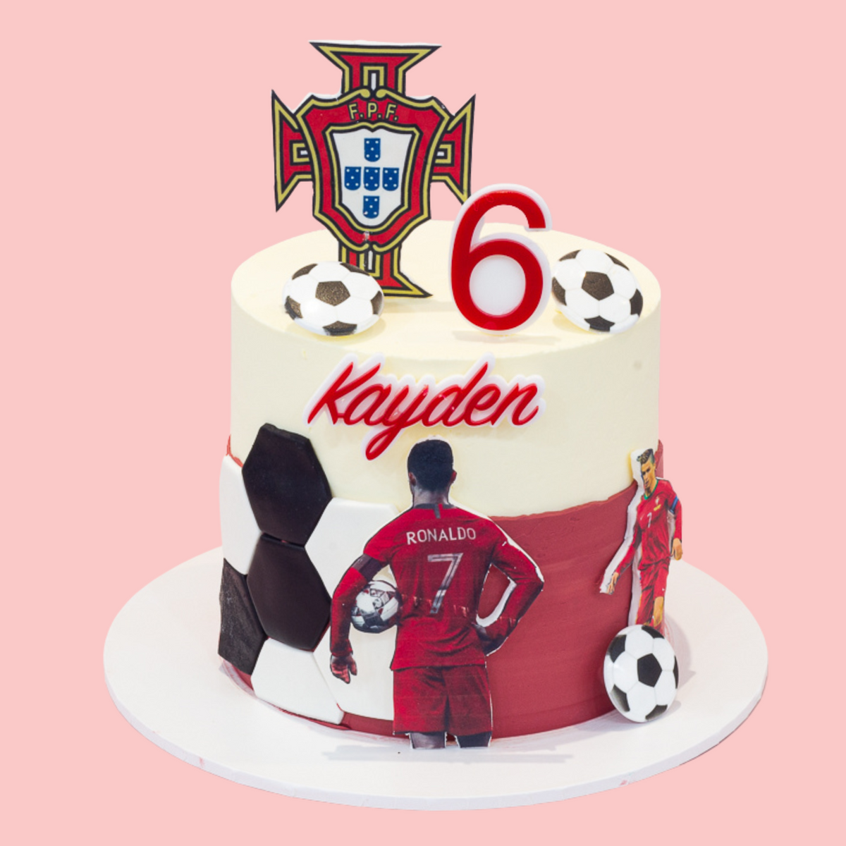Soccer Theme Cake