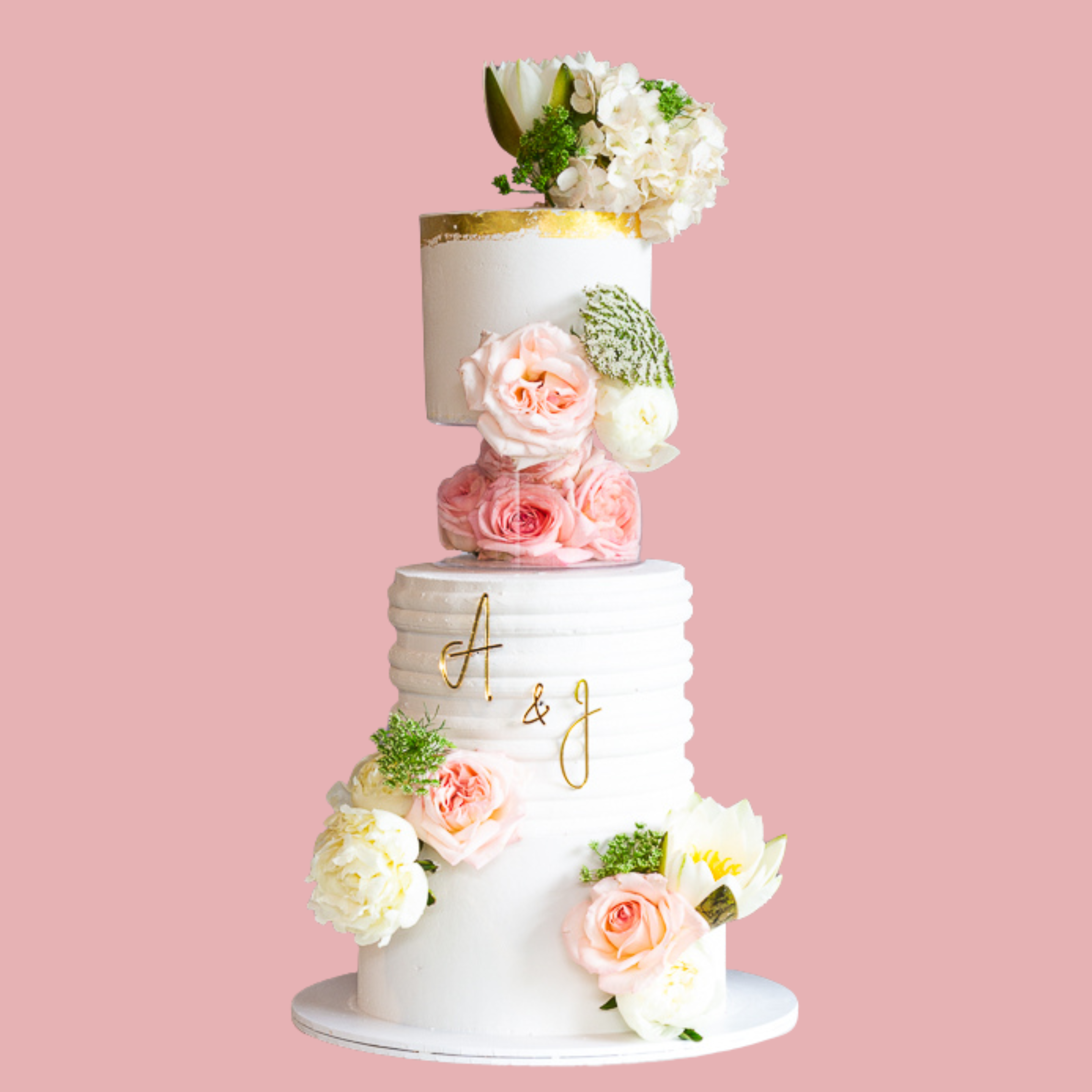 3 Tier Wedding Cake