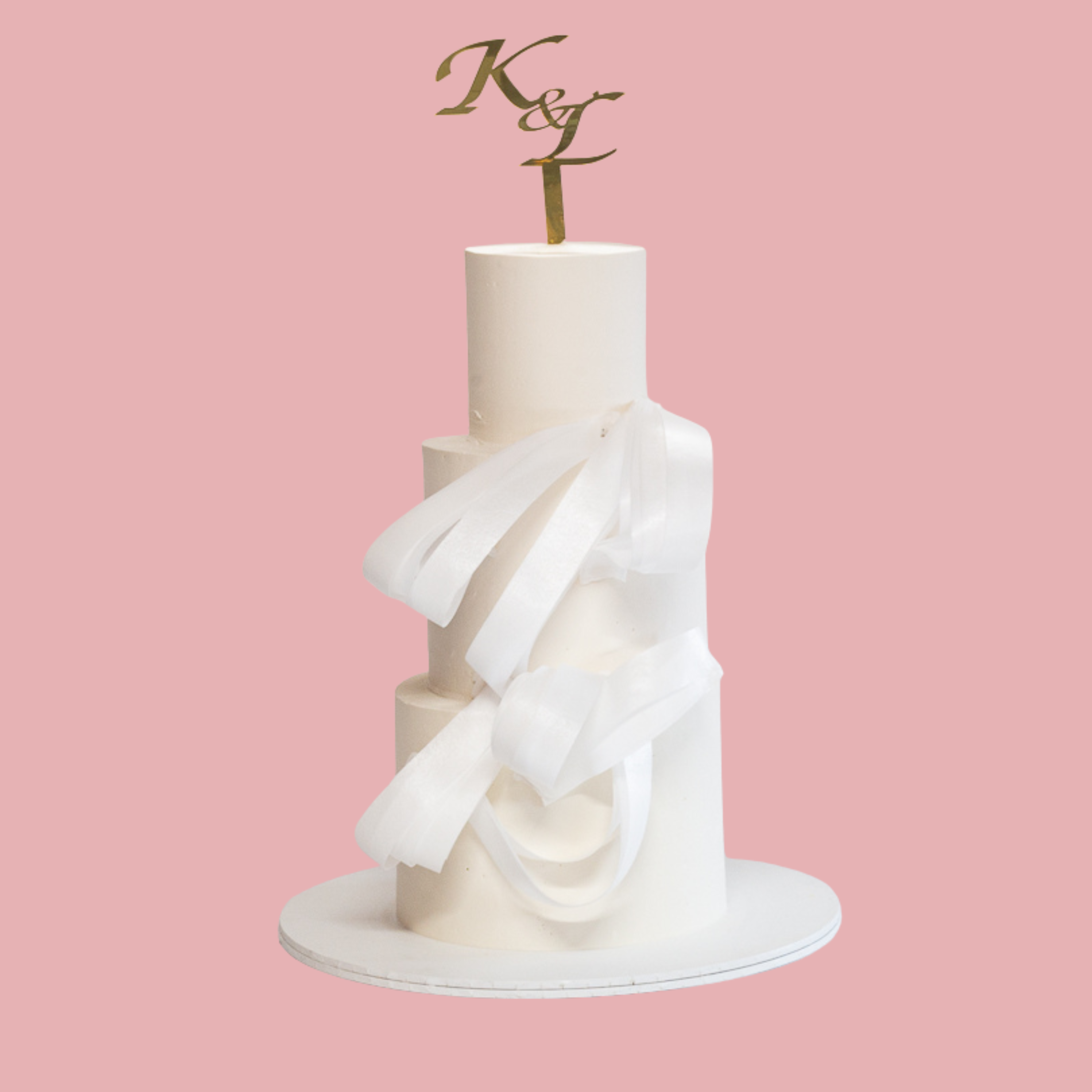 Wafer Paper Wedding Cake