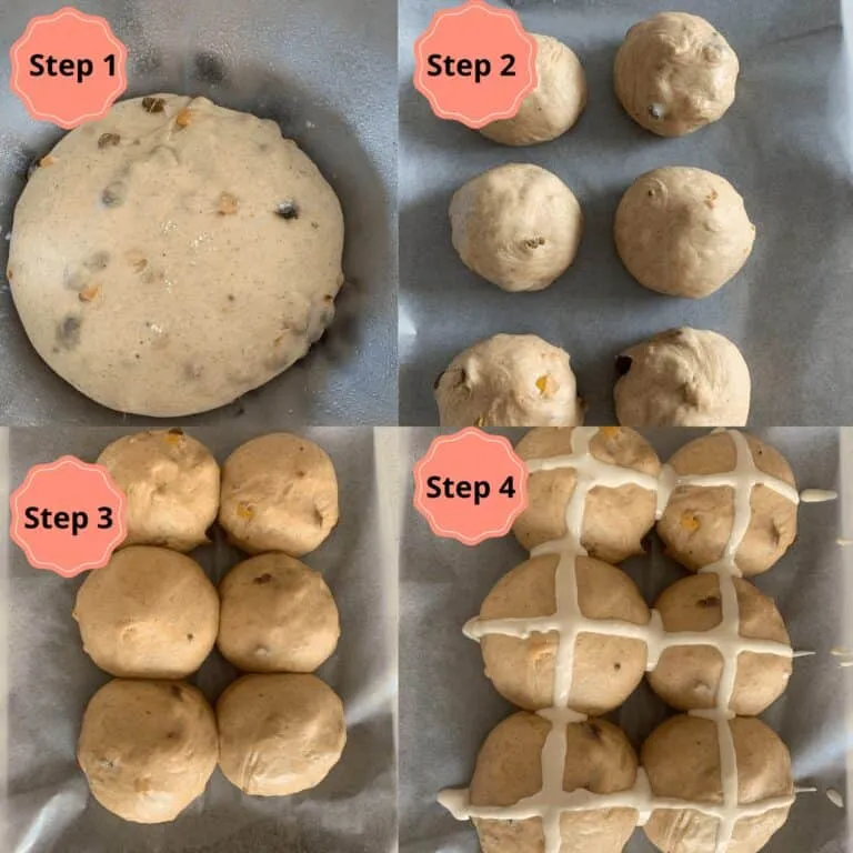 How to make hot cross buns 768x768 1