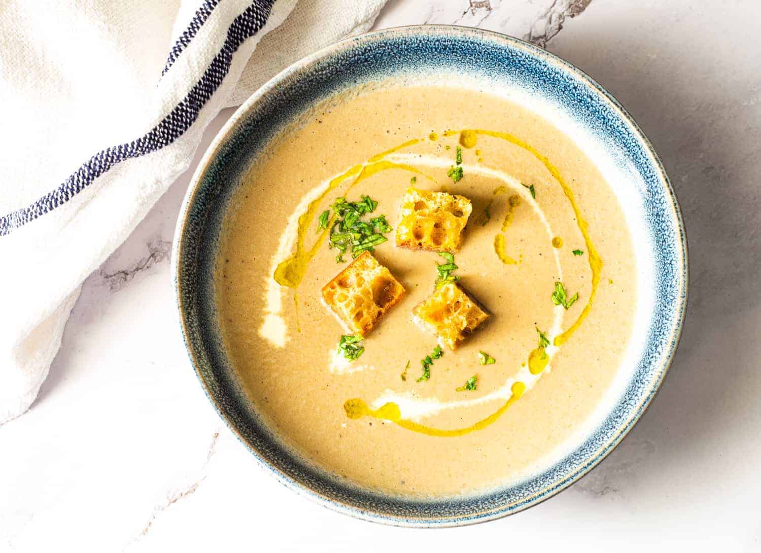 Easy mushroom soup recipe