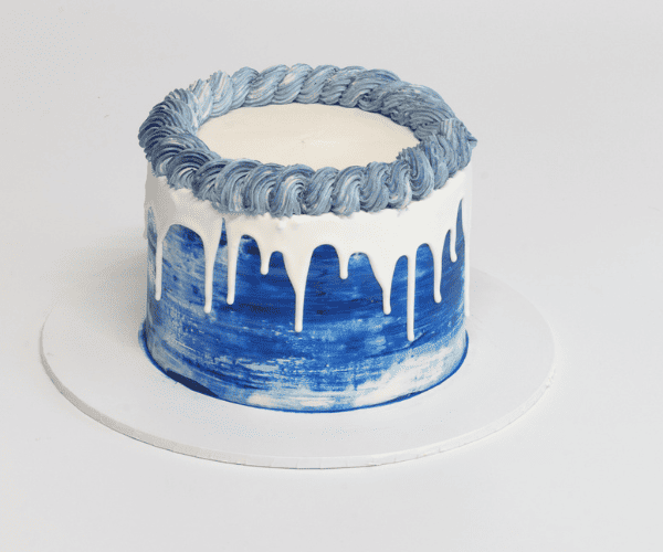 Blue ribbon cake