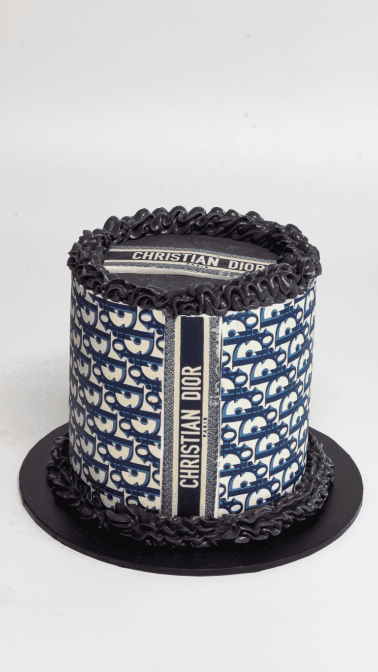 Dior theme cake