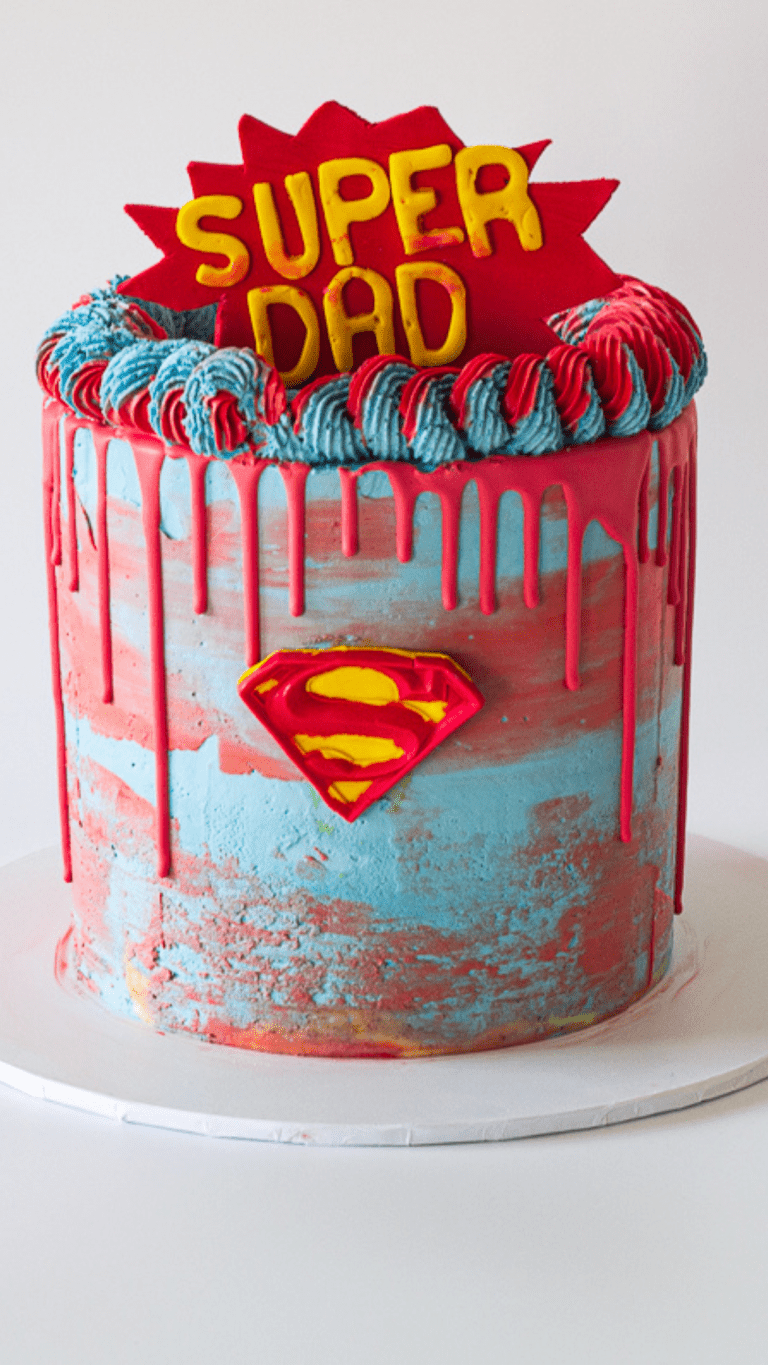 Super dad cake