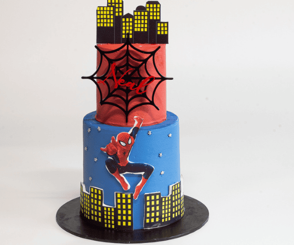 Amazon.com: Happy 2nd Birthday Cake Topper Boy, Spider-Man Theme Two Cake  Topper, Personalized Number 2 Cake Topper, Double Sided Glitter Cupcake  Topper Birthday Anniversary Party Cake Baby Shower Deco Supplies : Grocery